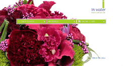 Desktop Screenshot of inwaterflowers.com